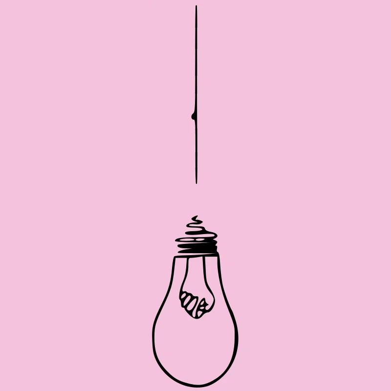 Lampe ampoule cravate