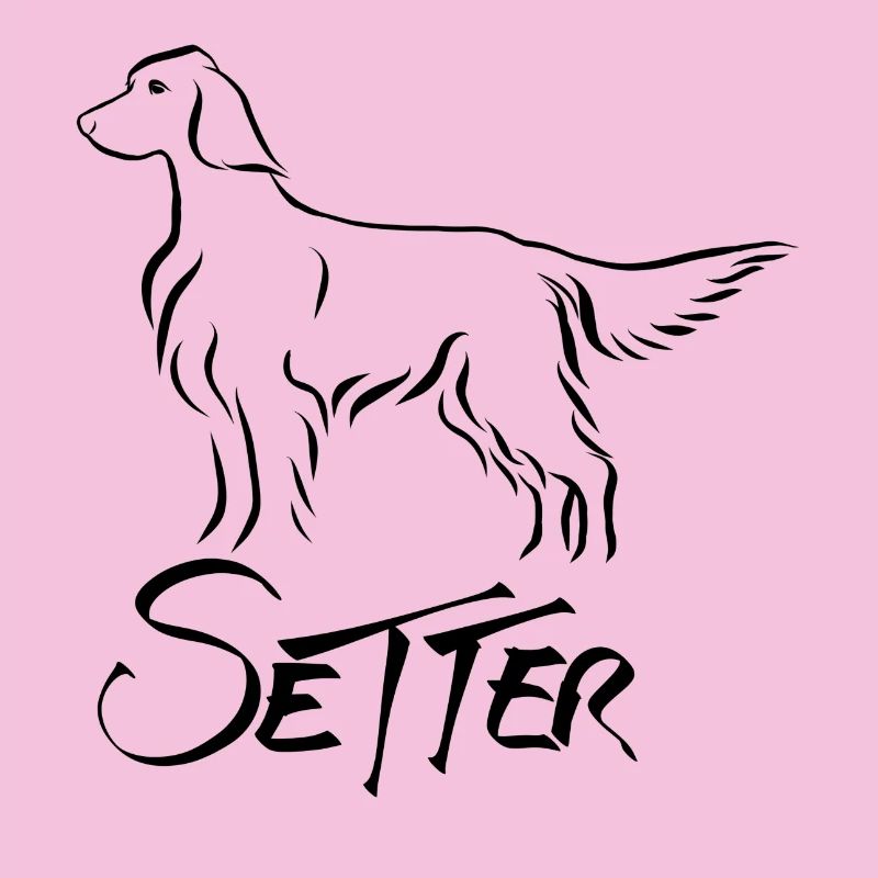 Setter stehend