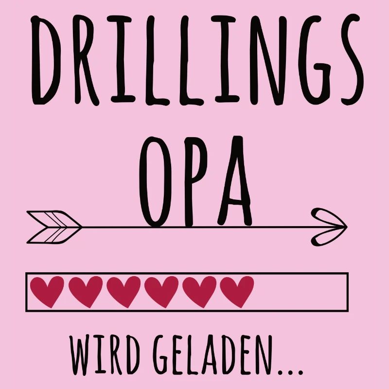 werdender Drillingsopa Schwangerschaft Drillinge