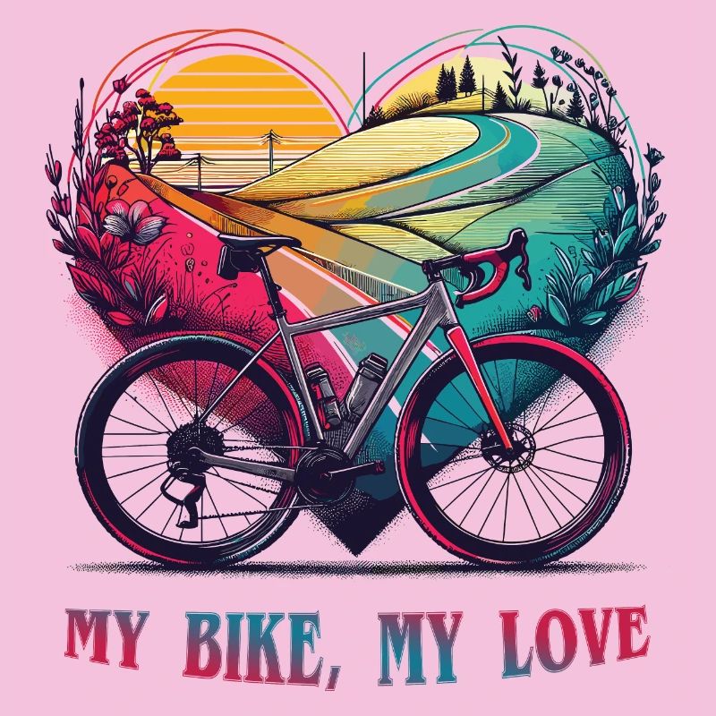 Mon vélo, mon amour. Saint-Valentin 2024