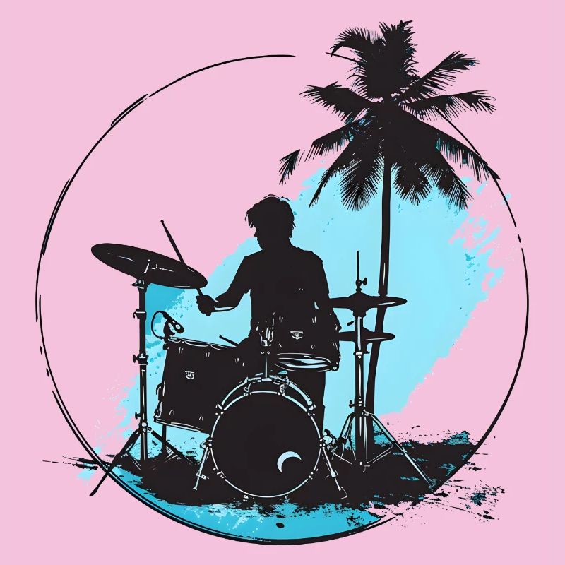 Dessin de batteur