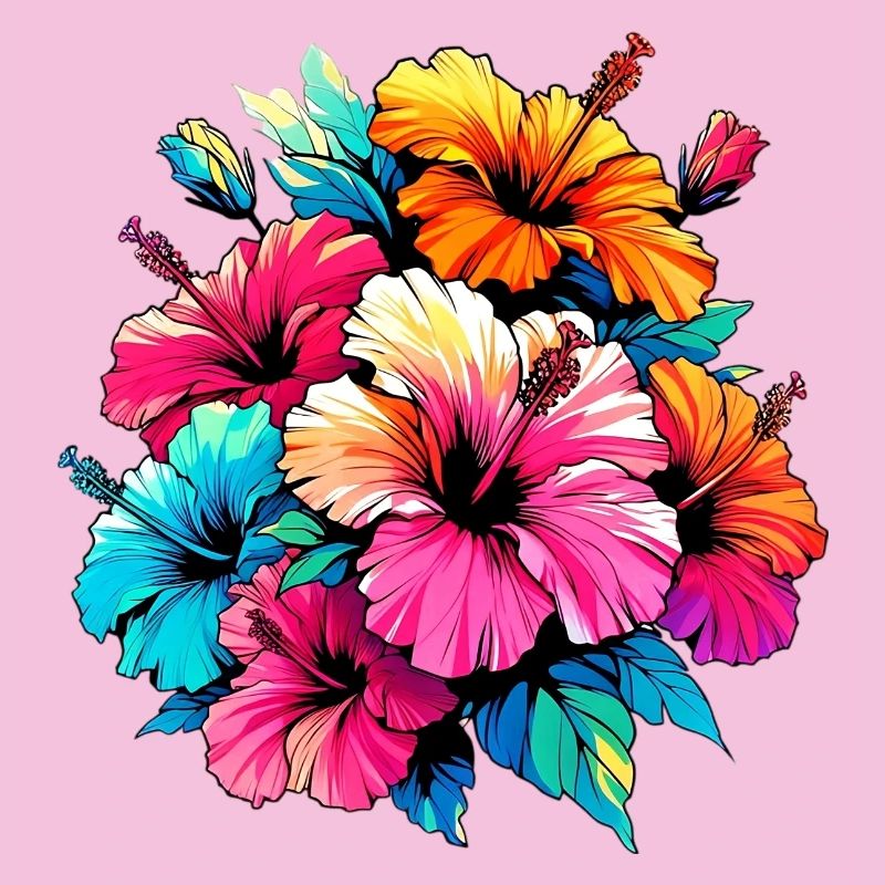 Fleurs d’hibiscus