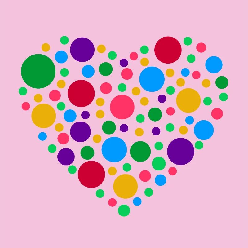 Spotty Heart Dots Tee