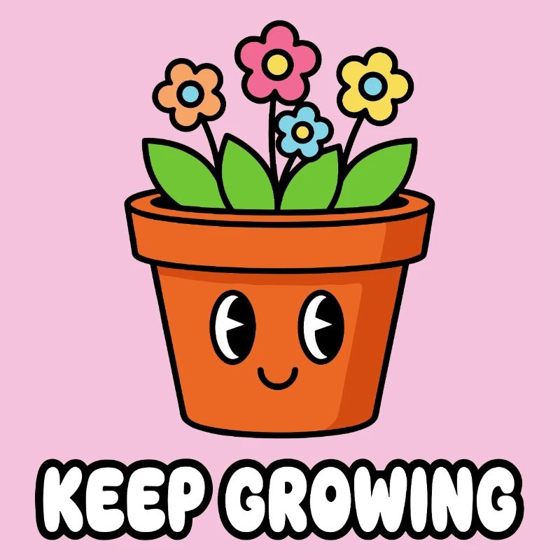 Keep Growing Blumentopf