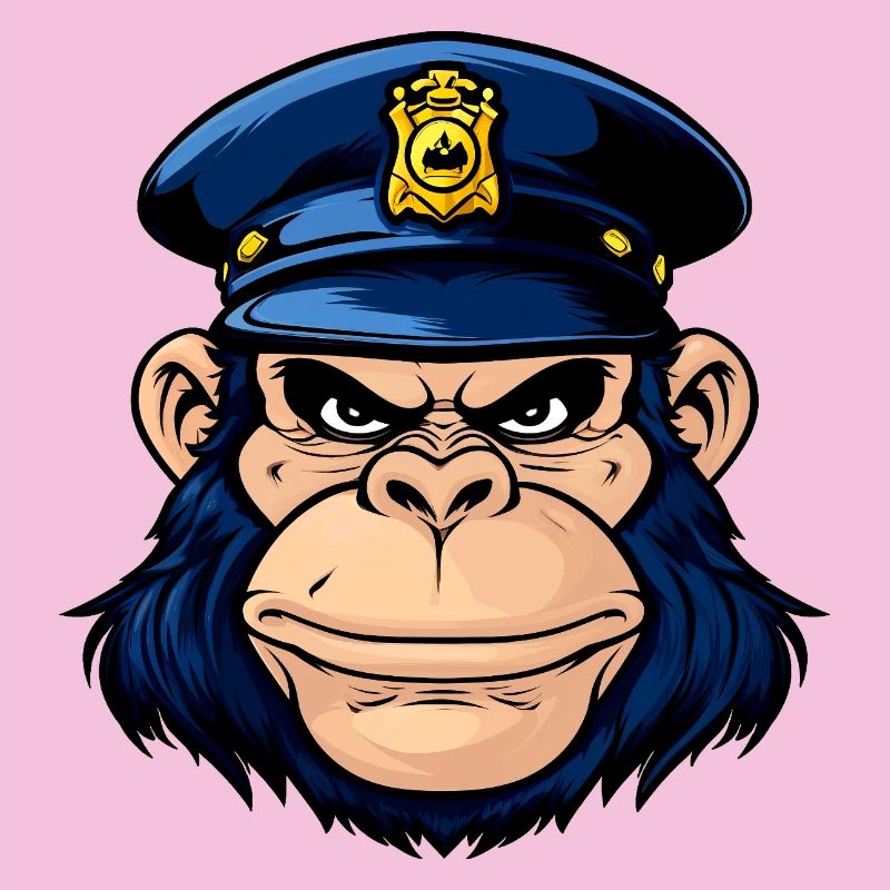 Policeman Monkey