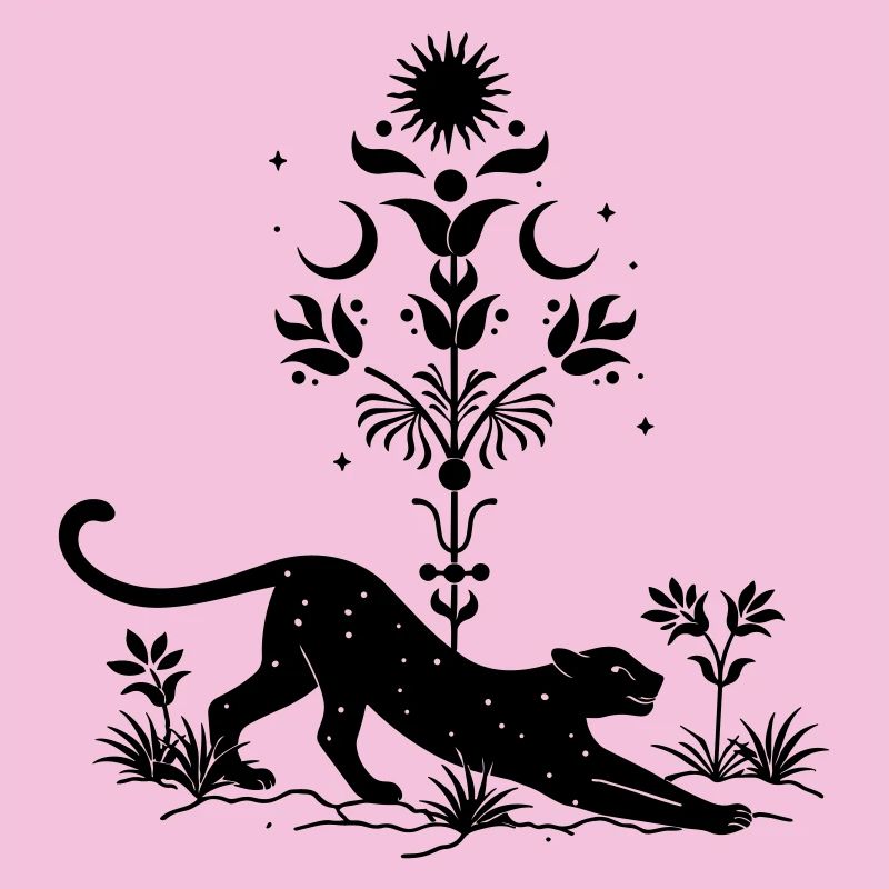 Cosmic Leopard Boho