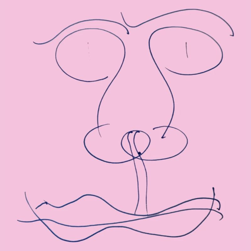 Visage abstrait : Dons d’artiste