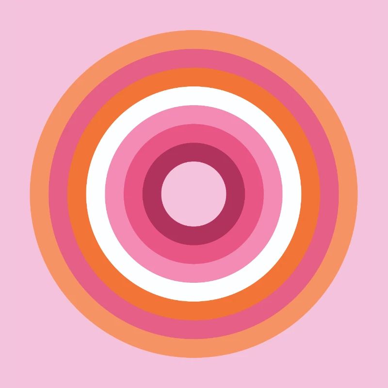  Concentric Ring Palette LGBTQ lesbian