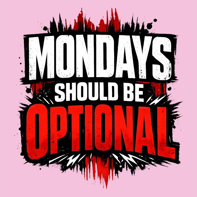 Monday should be optional Vintage