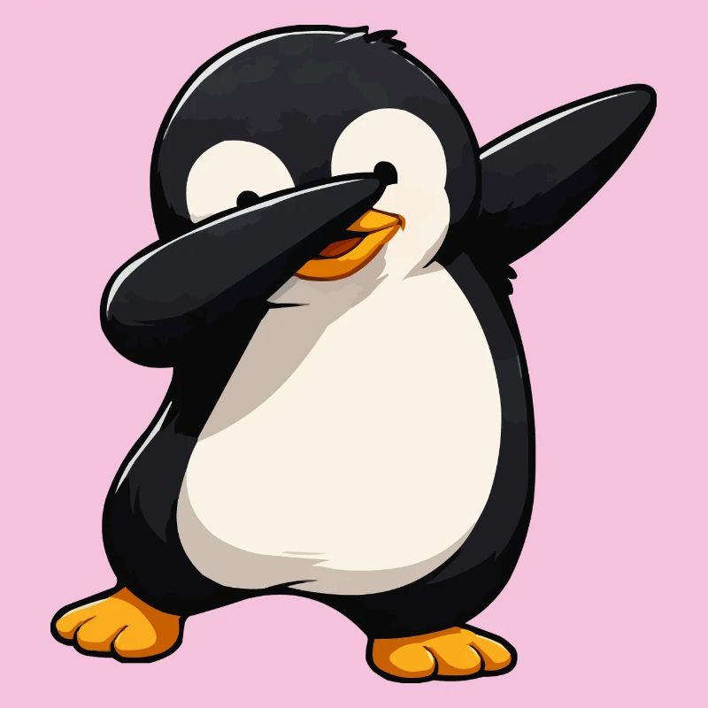 Dab Penguin Comic