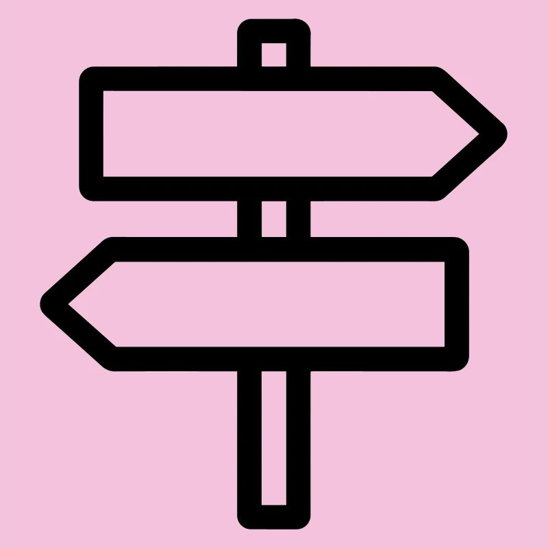 Direction sign