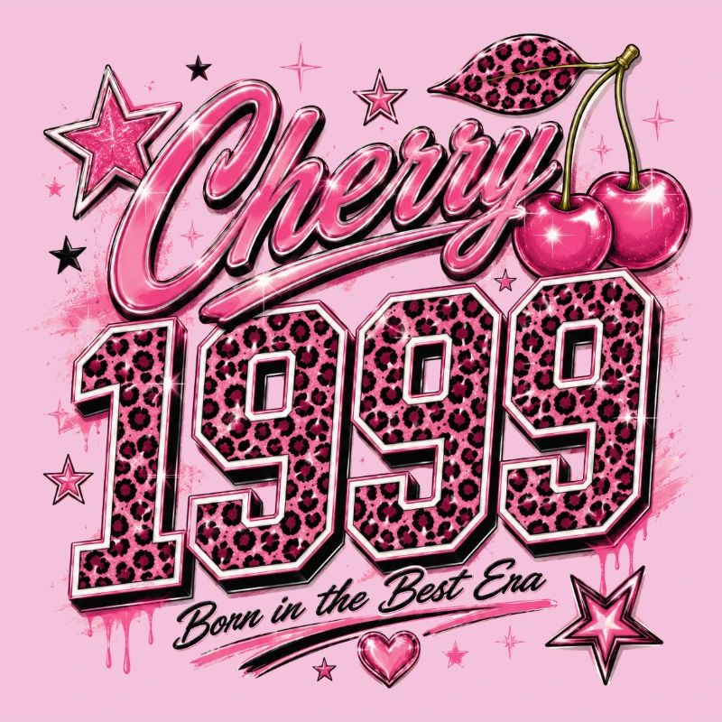 Cherry 1950's Leopard Pink