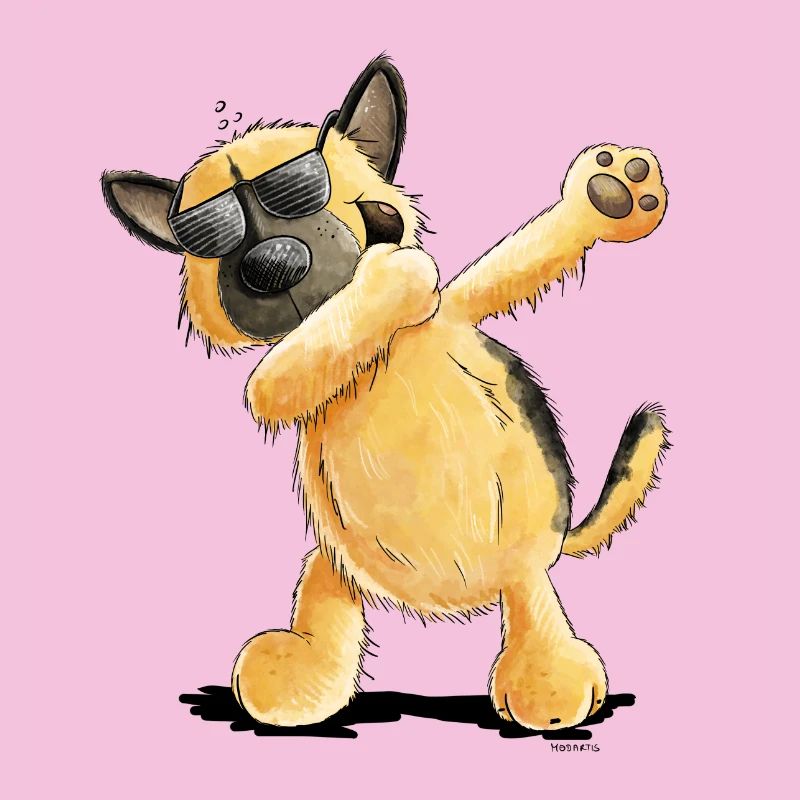 Dab Dance German Shepherd