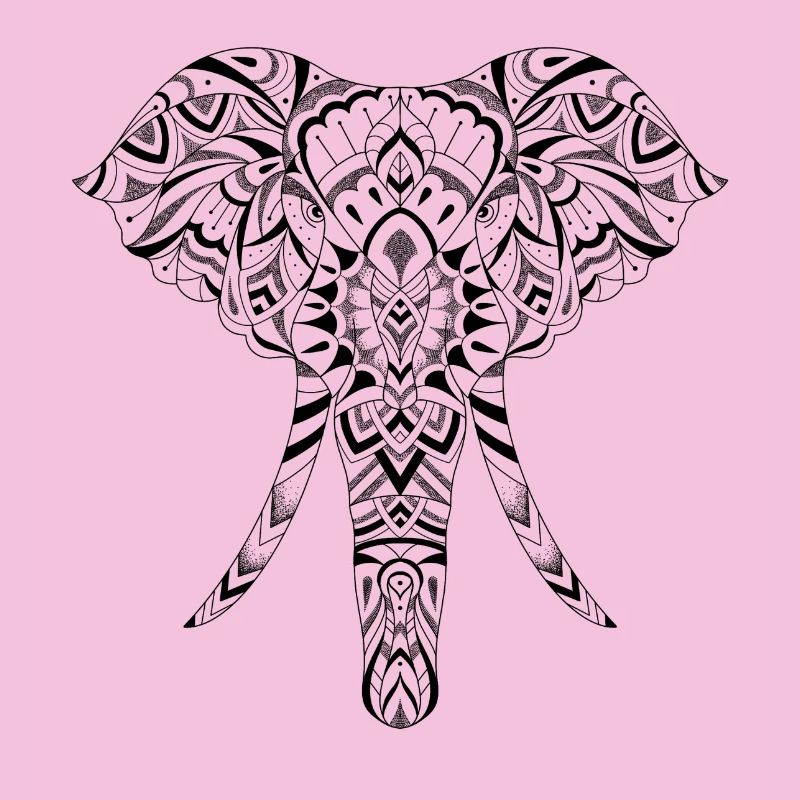 Éléphant graphique
