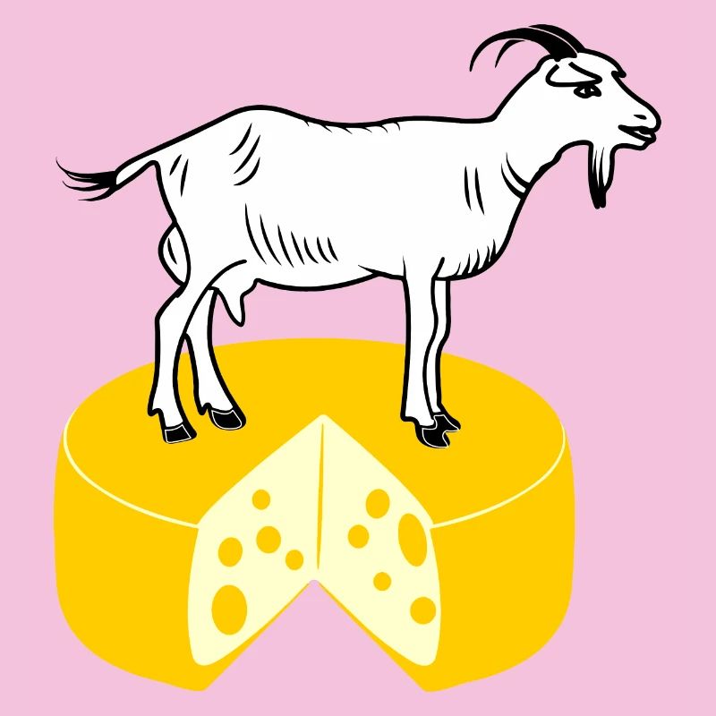 Blanc de chèvre sur fromage