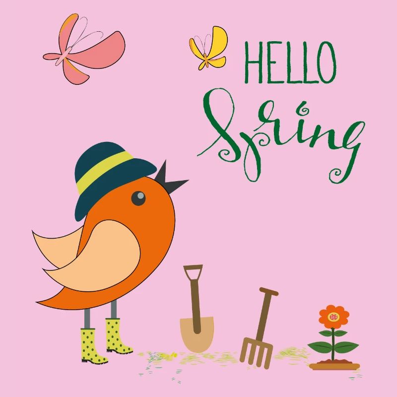 Hello Spring Garden