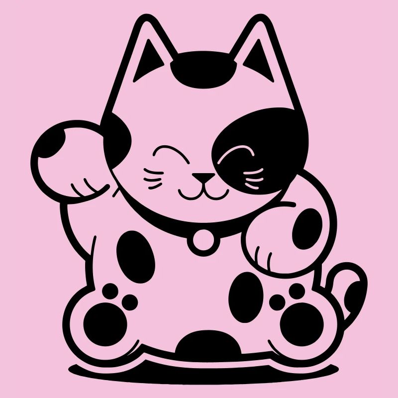 Chat chanceux