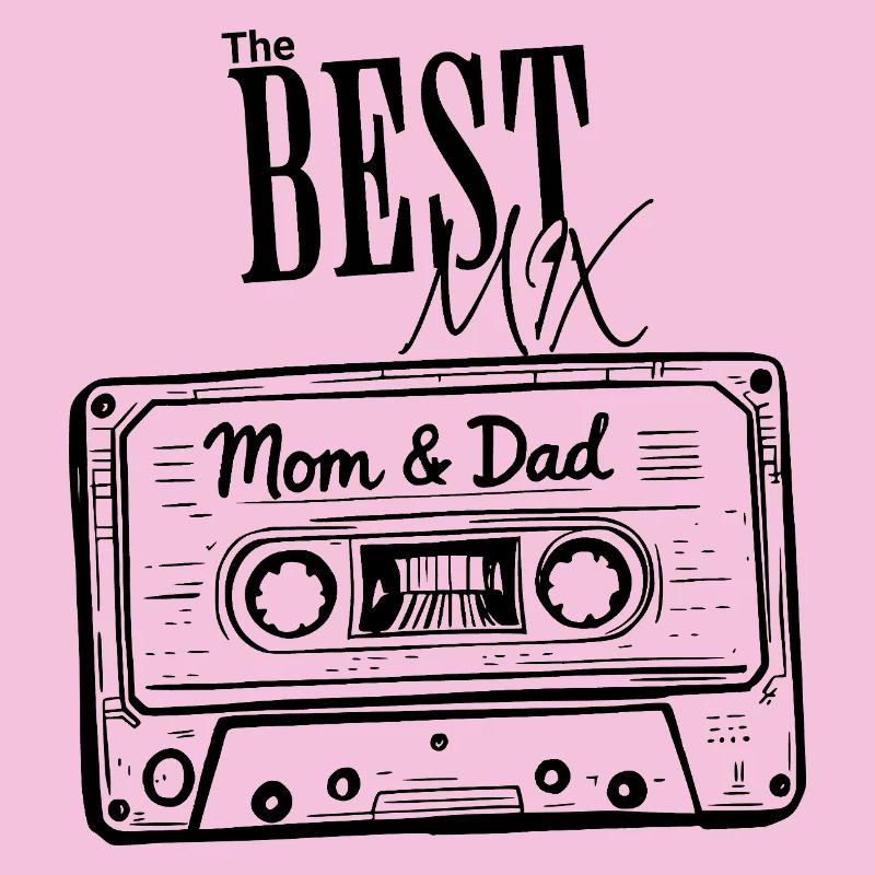 Vatertag Muttertag 80er Geschenk Best Mix