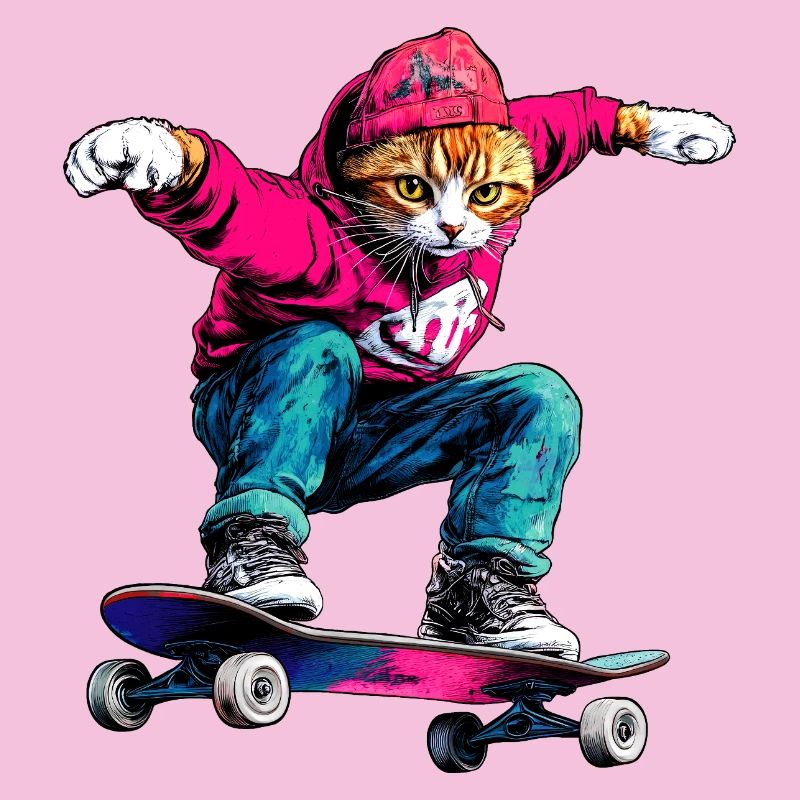 Skateboard pour chat