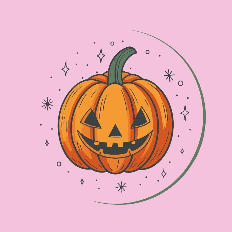 Pumpkin Jack o Lantern Festive