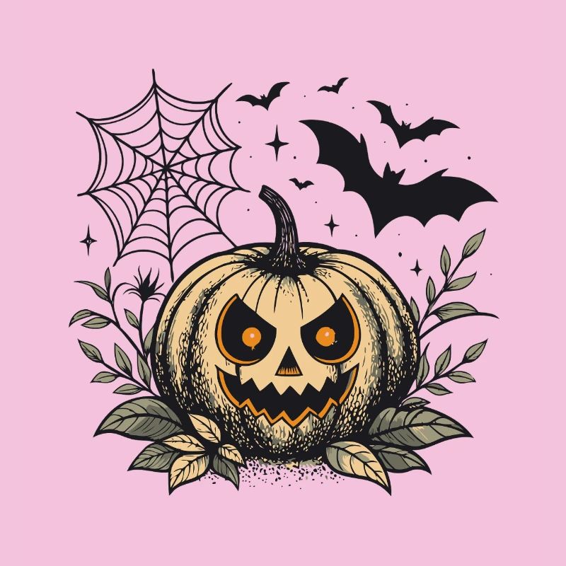 Evil Halloween Pumpkin