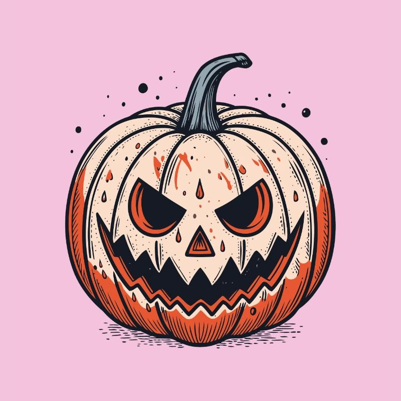 Scary Jackolantern Pumpkin