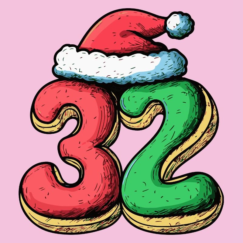 32 Numéro Biscuit Noël