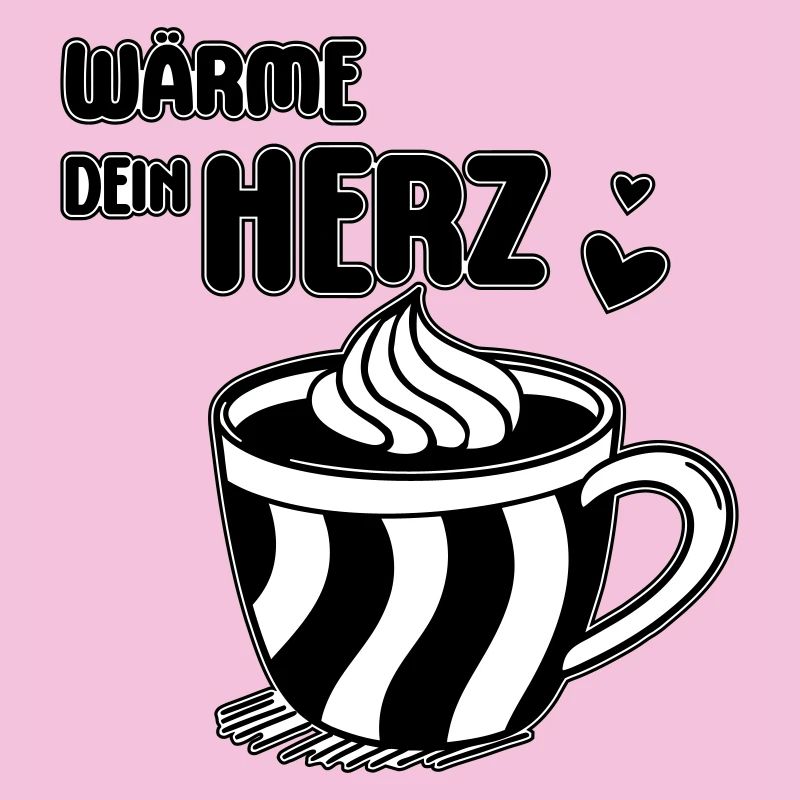 Wärme Dein Herz Kaffeetasse