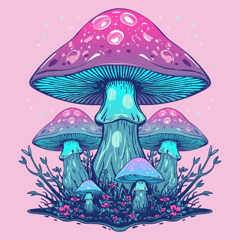 Ätherische Neonpilze