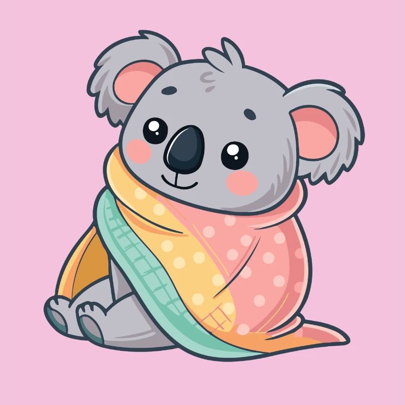 Koala Cozy Under Blanket