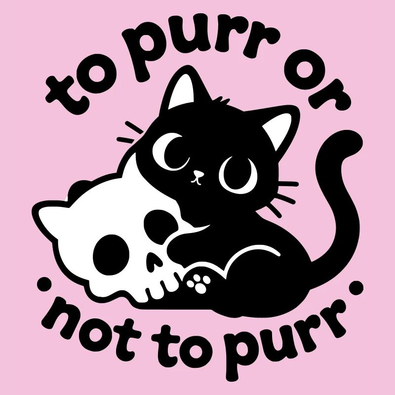 Ronronner ou ne pas ronronner | Diction du chat noir