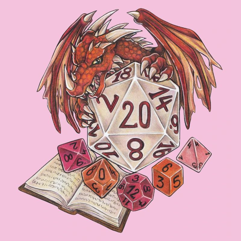 Role Playing Game Tabletop D20 Dice Game Master