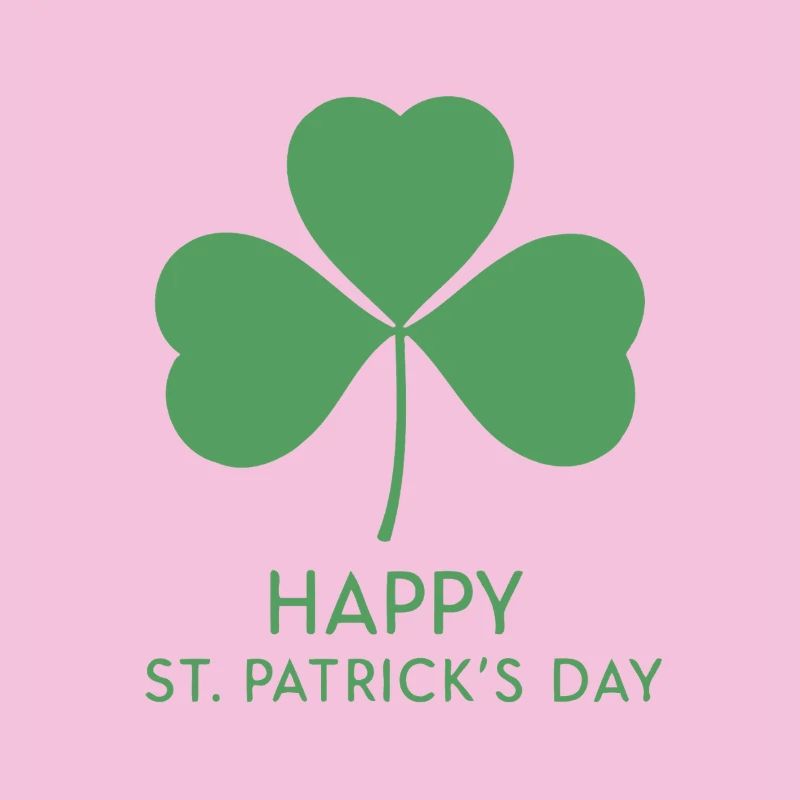 Trèfle Vert Saint Patrick