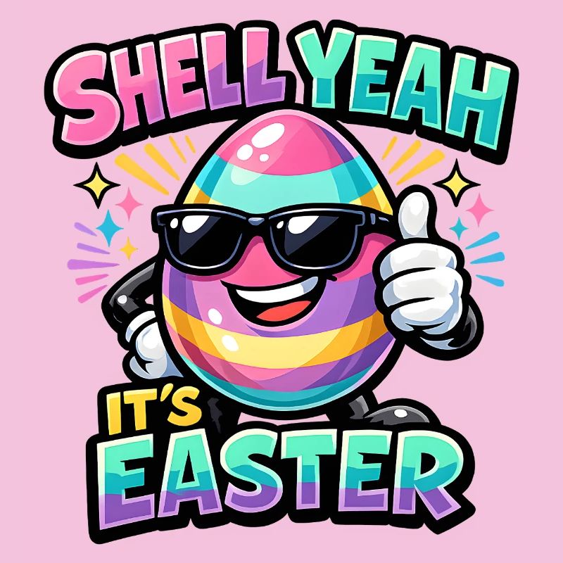 Shell Yeah It's Easter Ostern Spruch Hell yeah