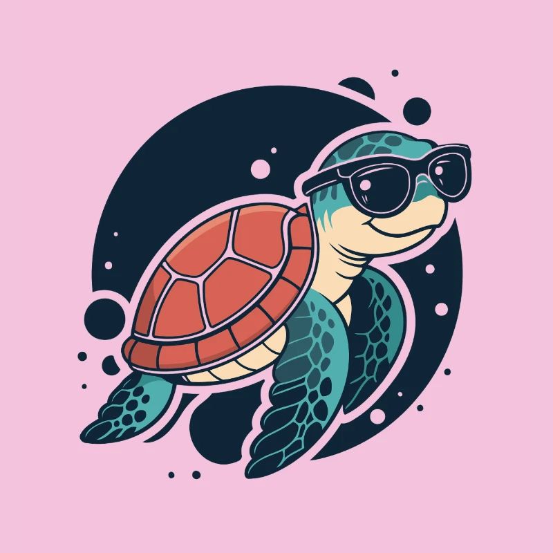 Stylish turtle sunglasses