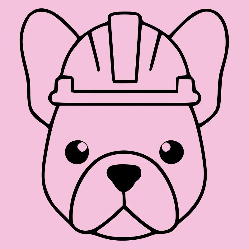 Profil du casque d’ouvrier du bâtiment Frenchie
