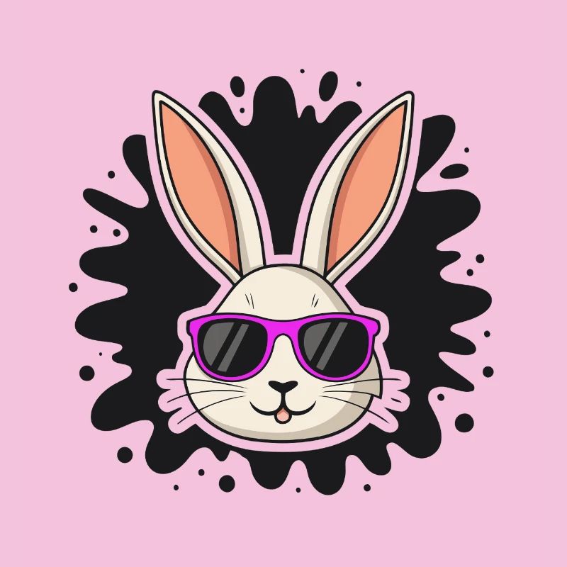 Chic Rabbit Lila Brille