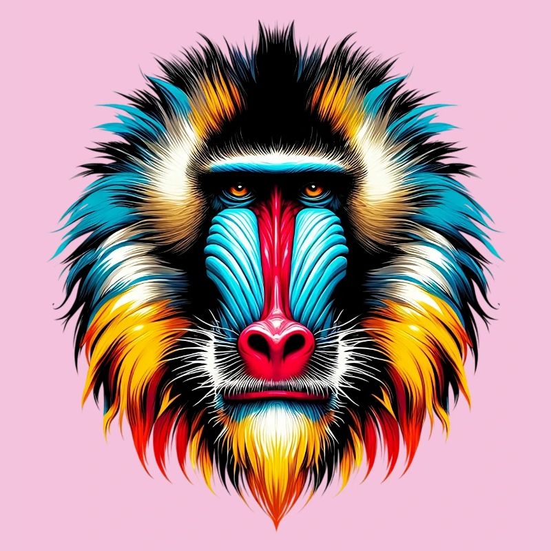 Mandrill-Affe