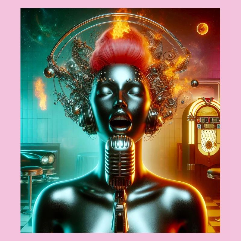 Chanteuse Juke-box