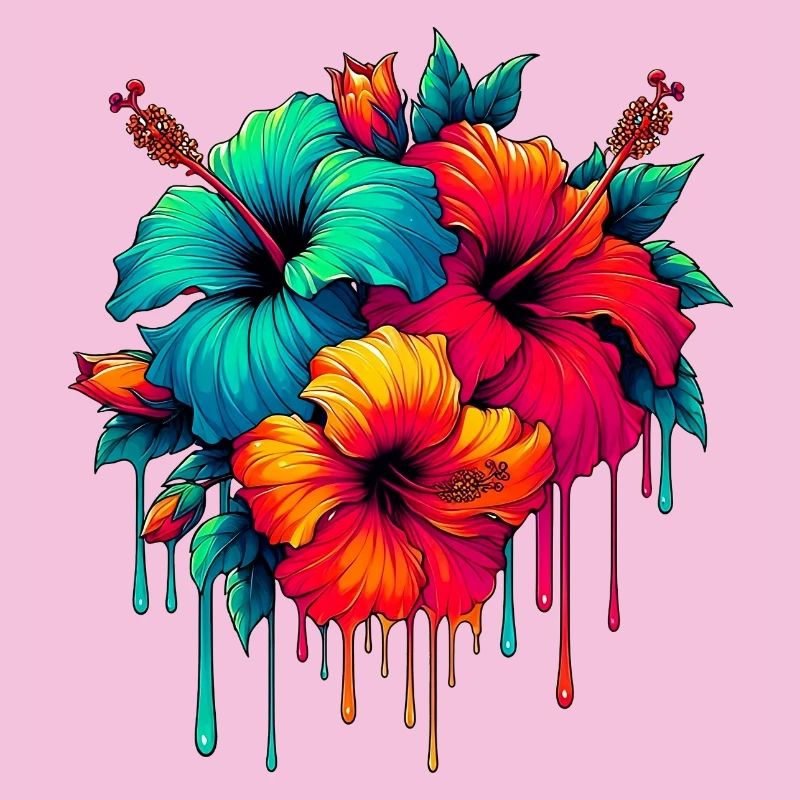Fleurs d’hibiscus