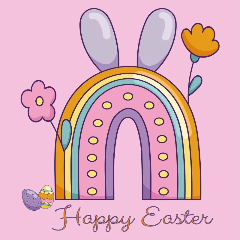 Happy Easter Regenbogen