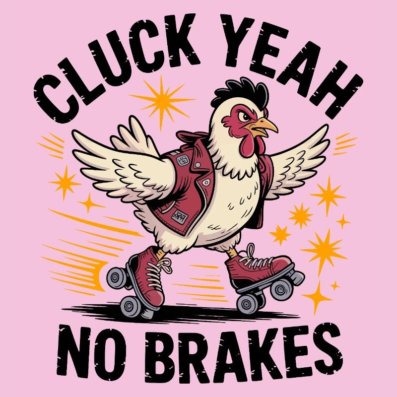 Poussin de Roller Derby Ailé