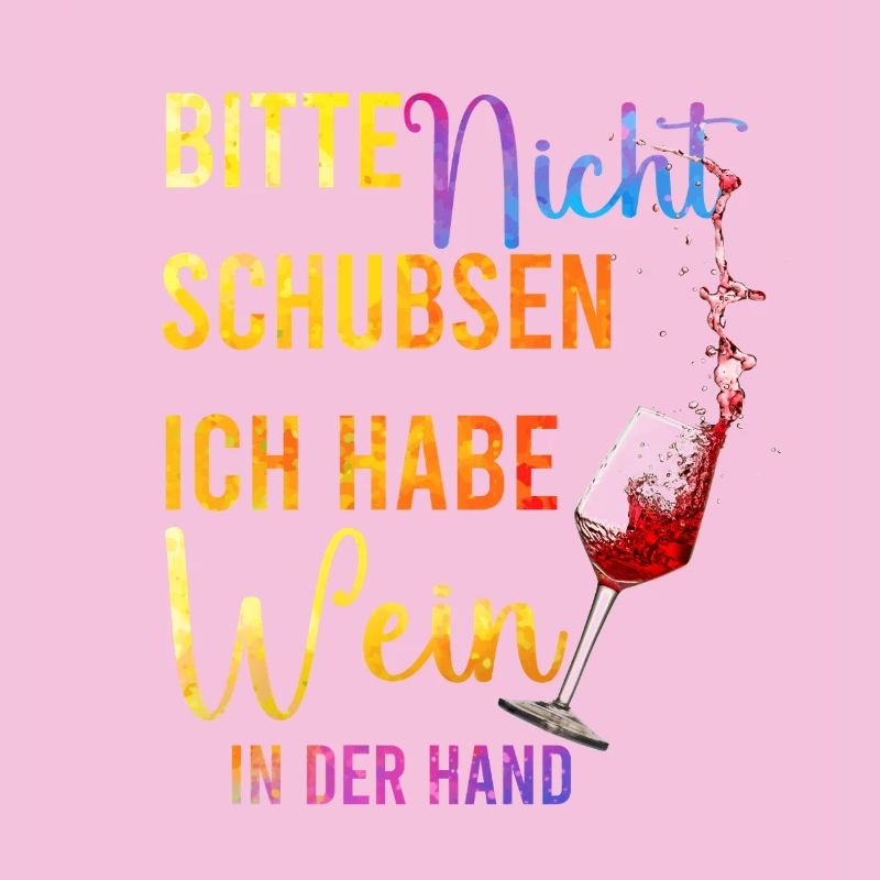 S’il vous plaît, ne poussez pas – du vin à la main