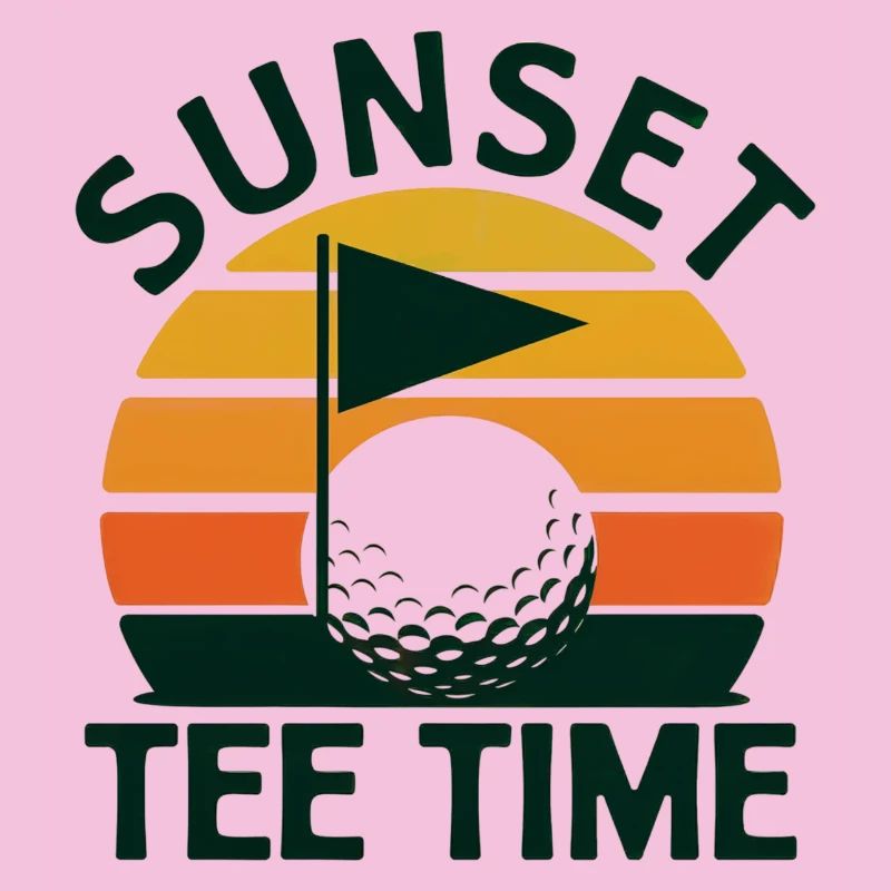 Golf Golfen Retro