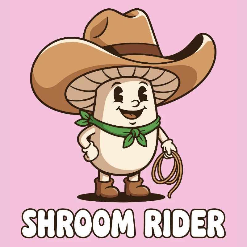 Champignon Cowboy Cavalier de Champignons