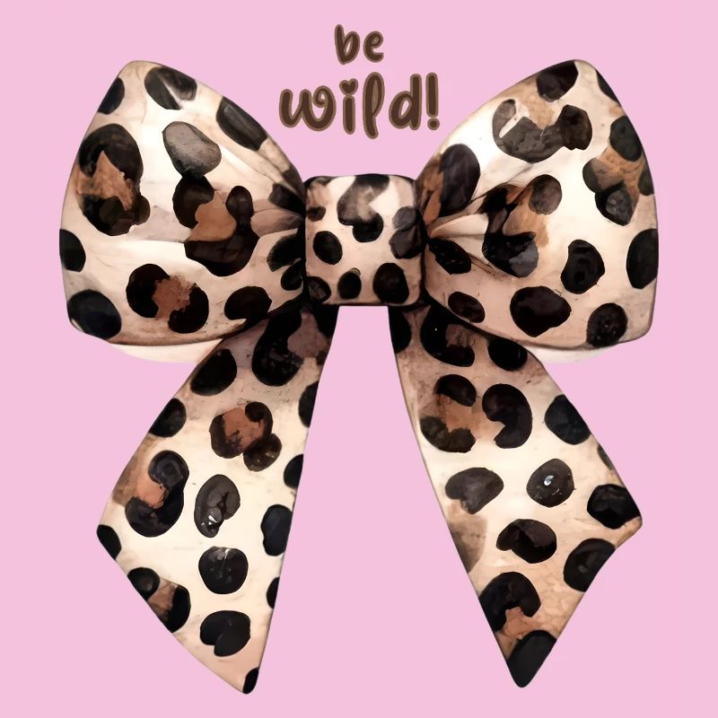 Be Wild Leopard Bow