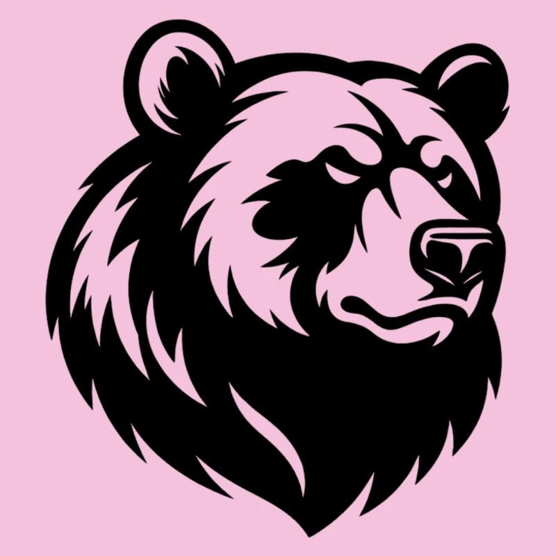 Angry Bear Head