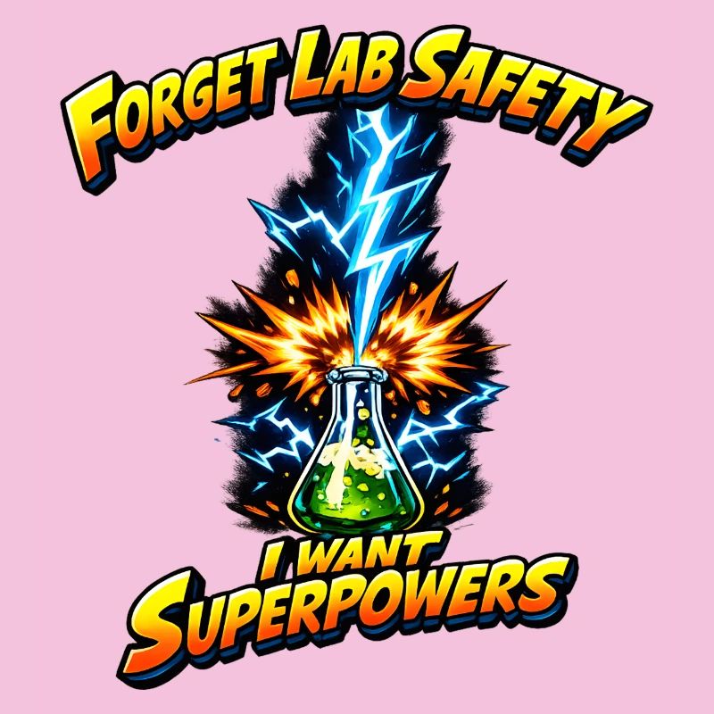 Forgetting lab safety – superpowers
