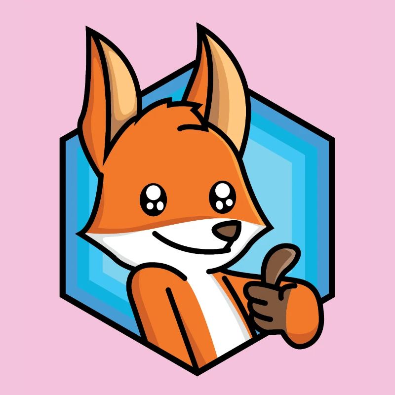 Thumbs up fox