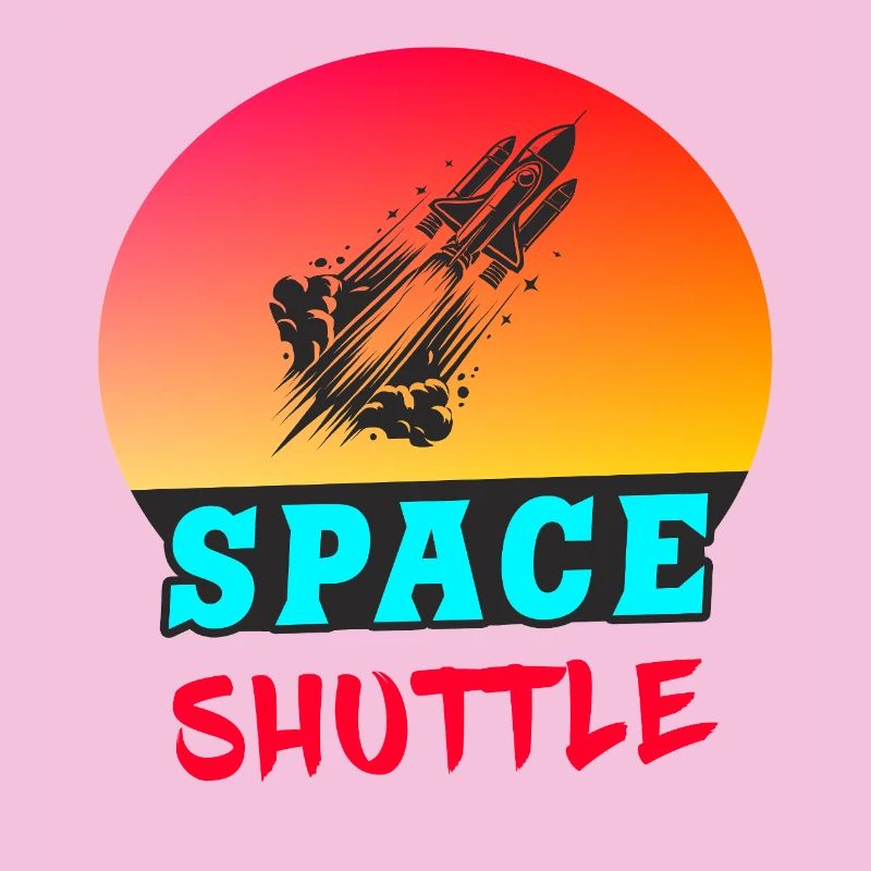 Space Shuttle Sunset Design